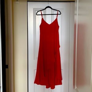 Lulus red hi low dress